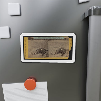 A Dead Rebel Soldier, Inside The Union Picket Lines (U.S. Civil War) Refrigerator Magnet-The Sticker Space