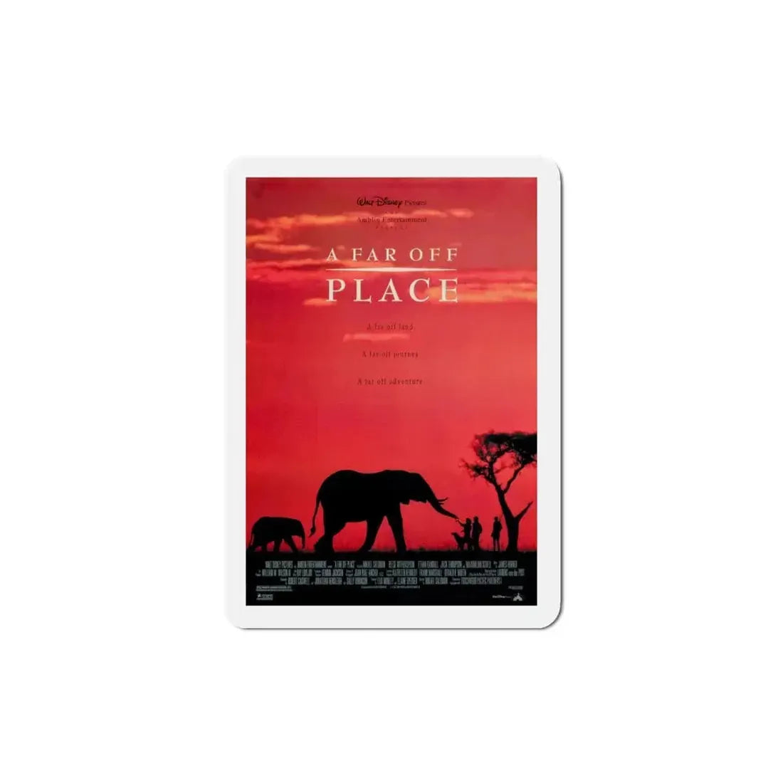 A Far Off Place 1993 Movie Poster Refrigerator Magnet 4 Inch - The Sticker Space