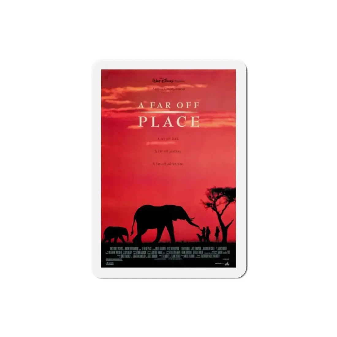 A Far Off Place 1993 Movie Poster Refrigerator Magnet - The Sticker Space