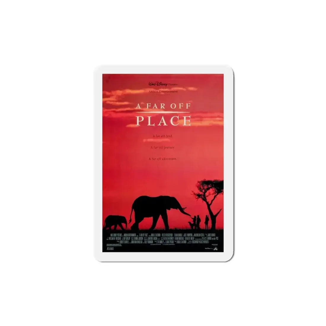 A Far Off Place 1993 Movie Poster Refrigerator Magnet - The Sticker Space