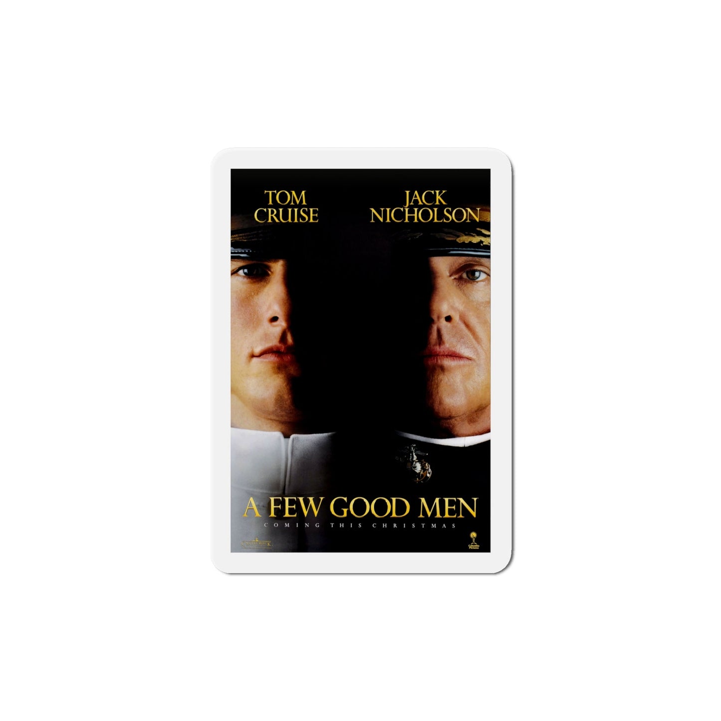 A Few Good Men 1992 Movie Poster Die-Cut Magnet-6 × 6"-The Sticker Space