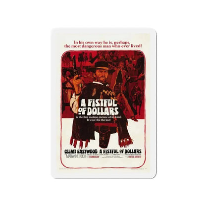 A FISTFUL OF DOLLARS 1964 Movie Poster - Refrigerator Magnet - The Sticker Space