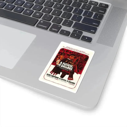 A FISTFUL OF DOLLARS 1964 Movie Poster - STICKER Vinyl Kiss-Cut Decal - The Sticker Space