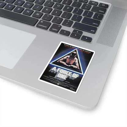 A FORCE OF ONE 1979 Movie Poster - STICKER Vinyl Kiss-Cut Decal - The Sticker Space