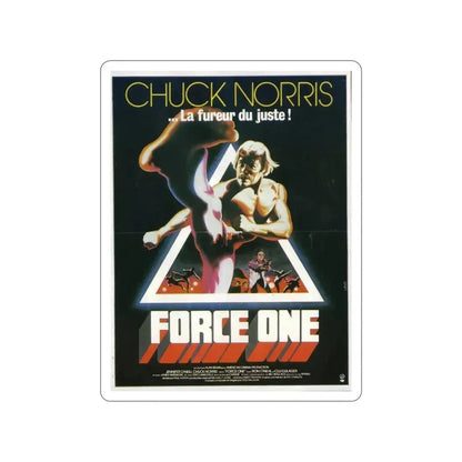 A FORCE OF ONE (FRENCH) 1979 Movie Poster STICKER Vinyl Die-Cut Decal - The Sticker Space