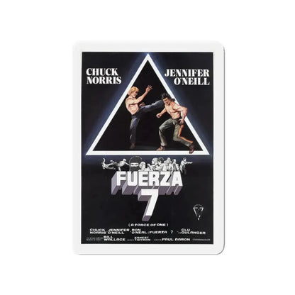 A FORCE OF ONE (ITALIAN) 1979 Movie Poster - Refrigerator Magnet 4 Inch - The Sticker Space