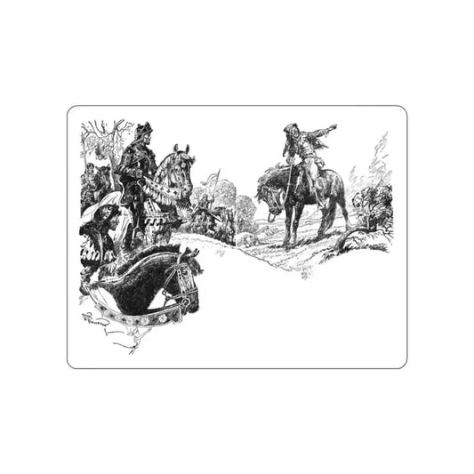 A France Forever (1), Blue Book Magazine, February 1941 (Magazine Illustration) STICKER Vinyl Die-Cut Decal White Die-Cut 2 Inch - The Sticker Space