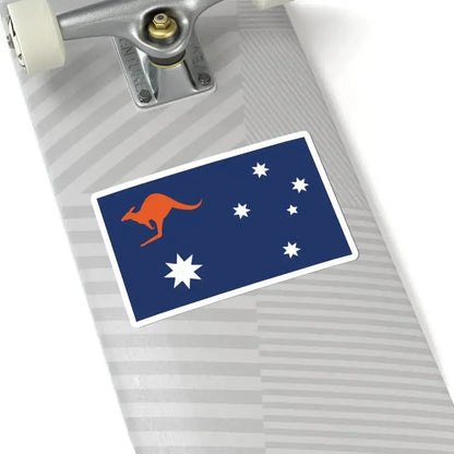 A. Fraser Hobdays Proposal 1980 Australian Flag Proposal (Australia) STICKER Vinyl Kiss-Cut Decal - The Sticker Space
