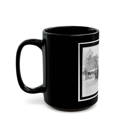 A G.A.R. Post In The Great Parade (U.S. Civil War) Black Coffee Mug