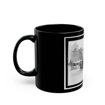 A G.A.R. Post In The Great Parade (U.S. Civil War) Black Coffee Mug