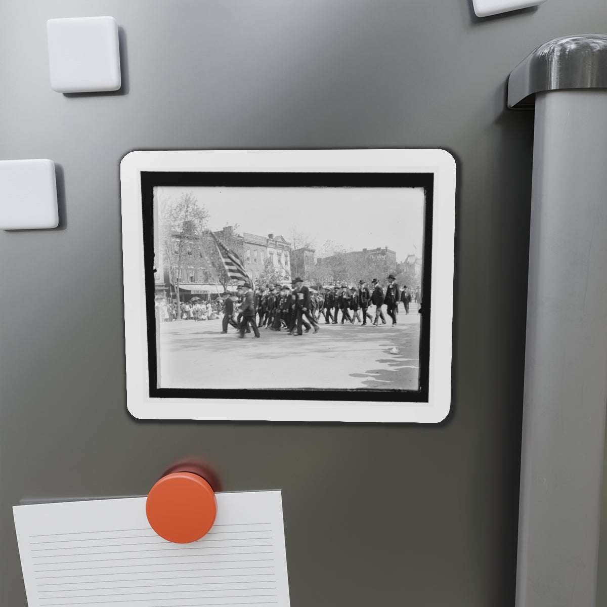 A G.A.R. Post In The Great Parade (U.S. Civil War) Refrigerator Magnet-The Sticker Space