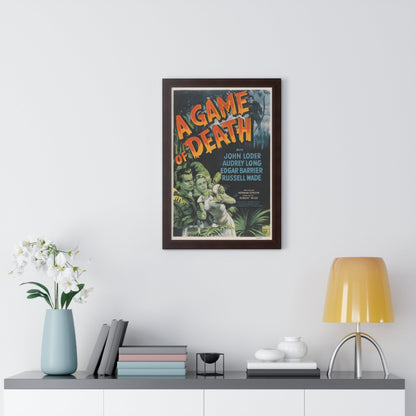 A GAME OF DEATH 1945 - Framed Movie Poster-The Sticker Space