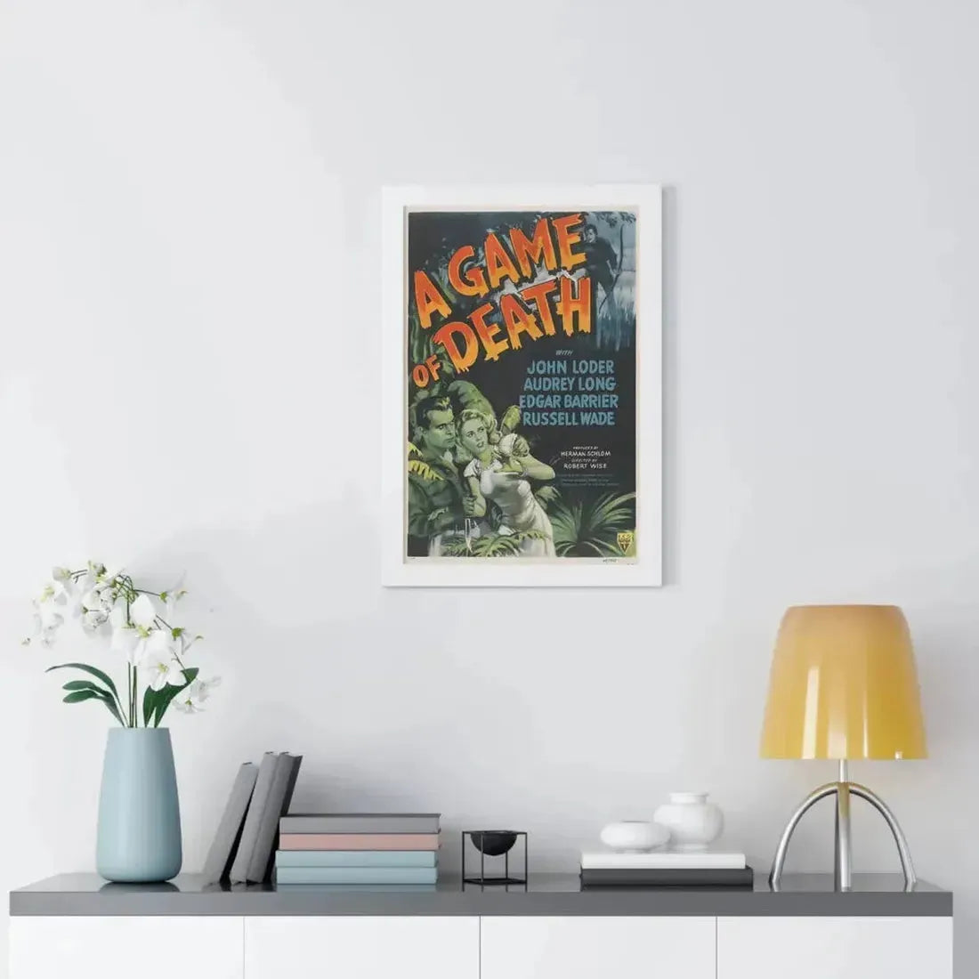 A GAME OF DEATH 1945 - Framed Movie Poster - The Sticker Space