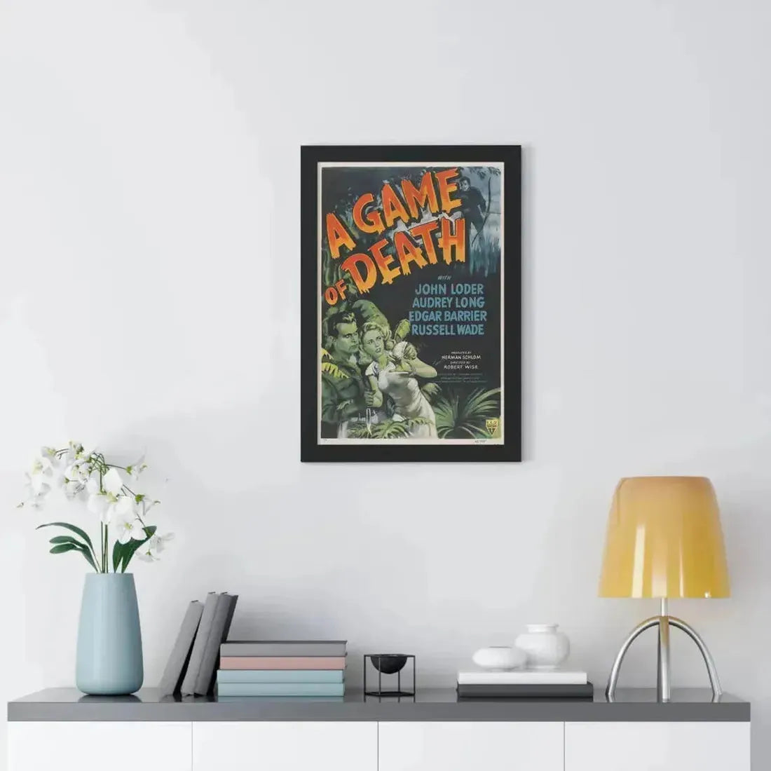 A GAME OF DEATH 1945 - Framed Movie Poster - The Sticker Space