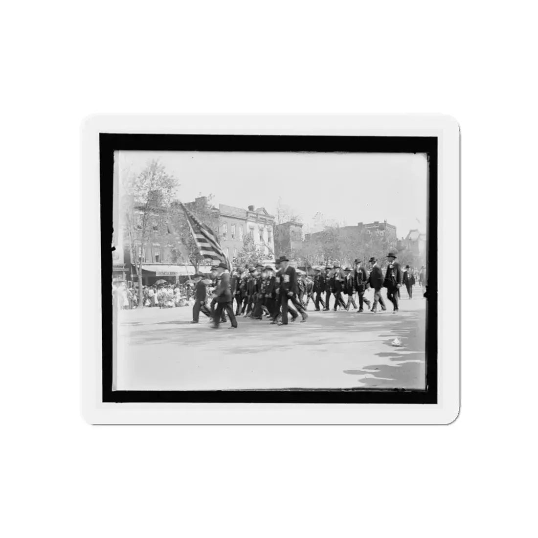 A G.A.R. Post In The Great Parade (U.S. Civil War) Refrigerator Magnet - The Sticker Space
