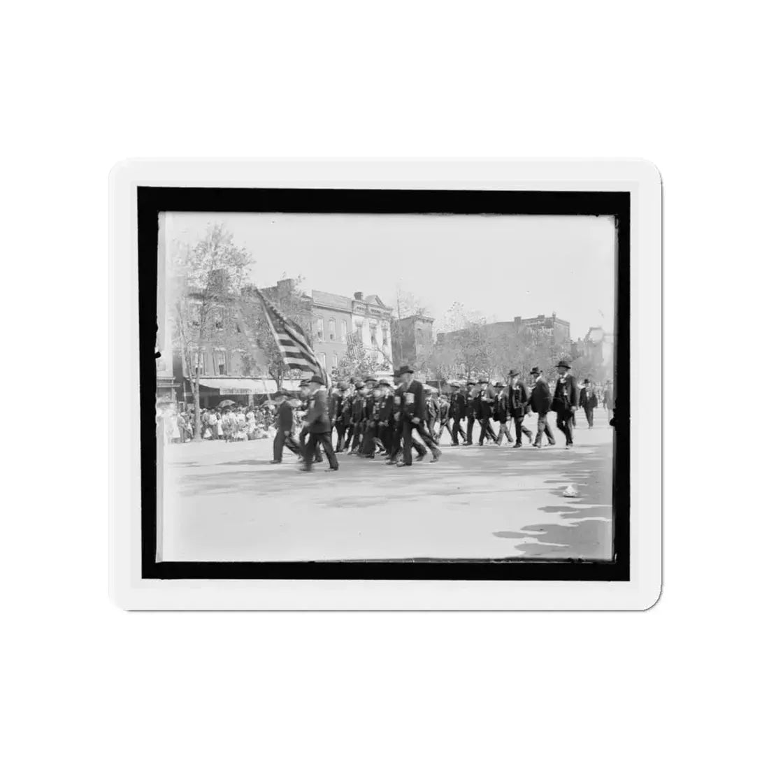 A G.A.R. Post In The Great Parade (U.S. Civil War) Refrigerator Magnet - The Sticker Space
