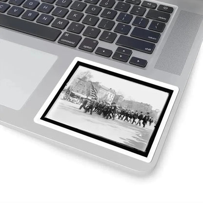 A G.A.R. Post in the Great Parade (U.S. Civil War) STICKER Vinyl Kiss-Cut Decal - The Sticker Space