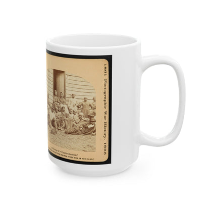 A Group Of Contrabands (U.S. Civil War) White Coffee Mug-The Sticker Space