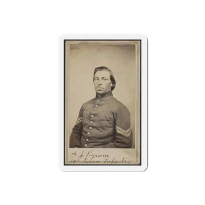 A. J. Byram, 10th Iowa Infantry (U.S. Civil War) Refrigerator Magnet 6 Inch Die-Cut - The Sticker Space