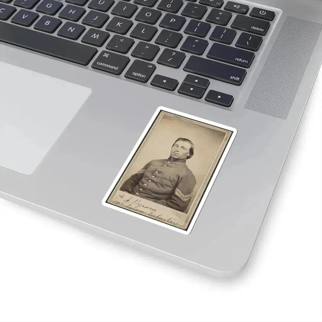 A. J. Byram, 10Th Iowa Infantry (U.S. Civil War) STICKER Vinyl Kiss-Cut Decal - The Sticker Space