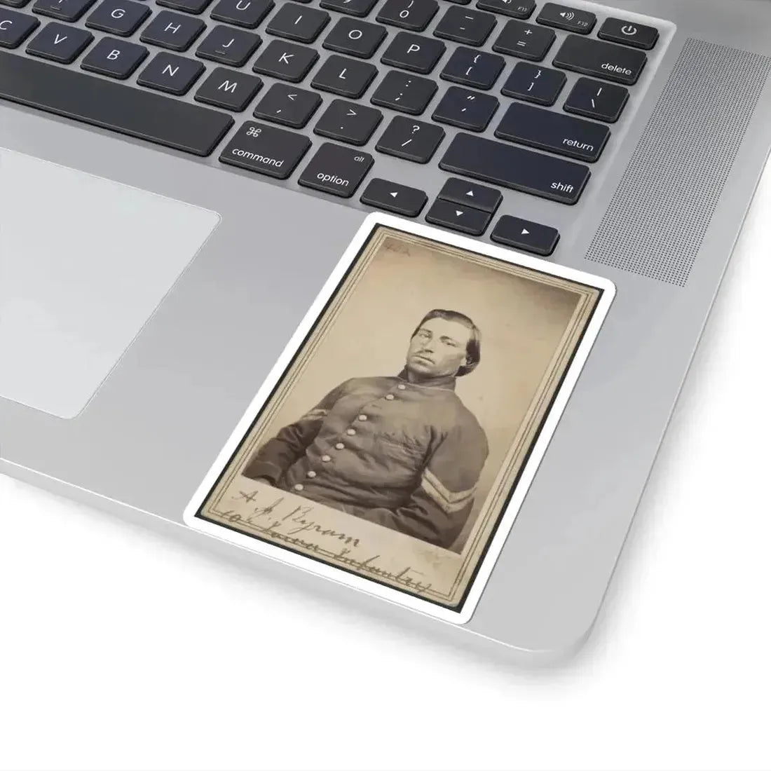 A. J. Byram, 10Th Iowa Infantry (U.S. Civil War) STICKER Vinyl Kiss-Cut Decal - The Sticker Space