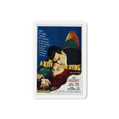 A Kiss Before Dying 1956 Movie Poster Refrigerator Magnet - The Sticker Space