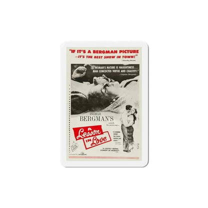 A Lesson in Love 1954 Movie Poster Refrigerator Magnet 5 Inch - The Sticker Space