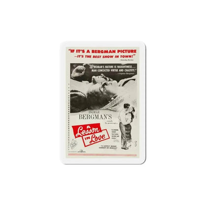 A Lesson in Love 1954 Movie Poster Refrigerator Magnet - The Sticker Space