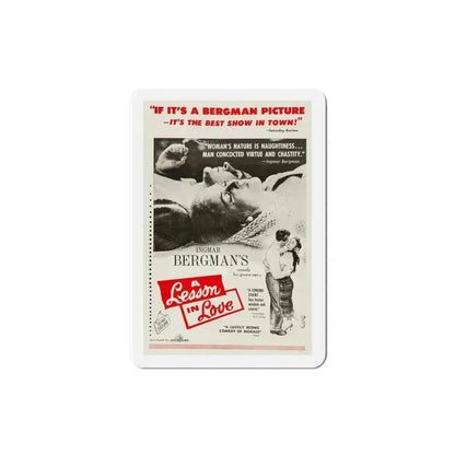 A Lesson in Love 1954 Movie Poster Refrigerator Magnet - The Sticker Space
