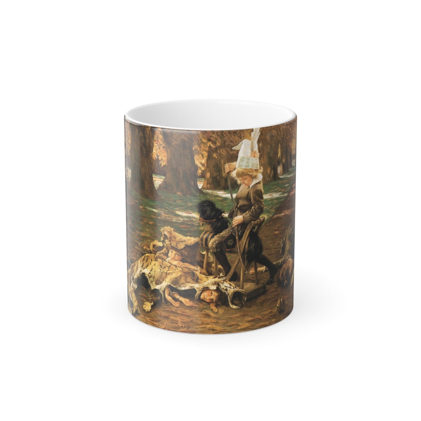 A Little Nimrod (1882), by James Tissot - Color Changing Mug 11oz-11oz-The Sticker Space