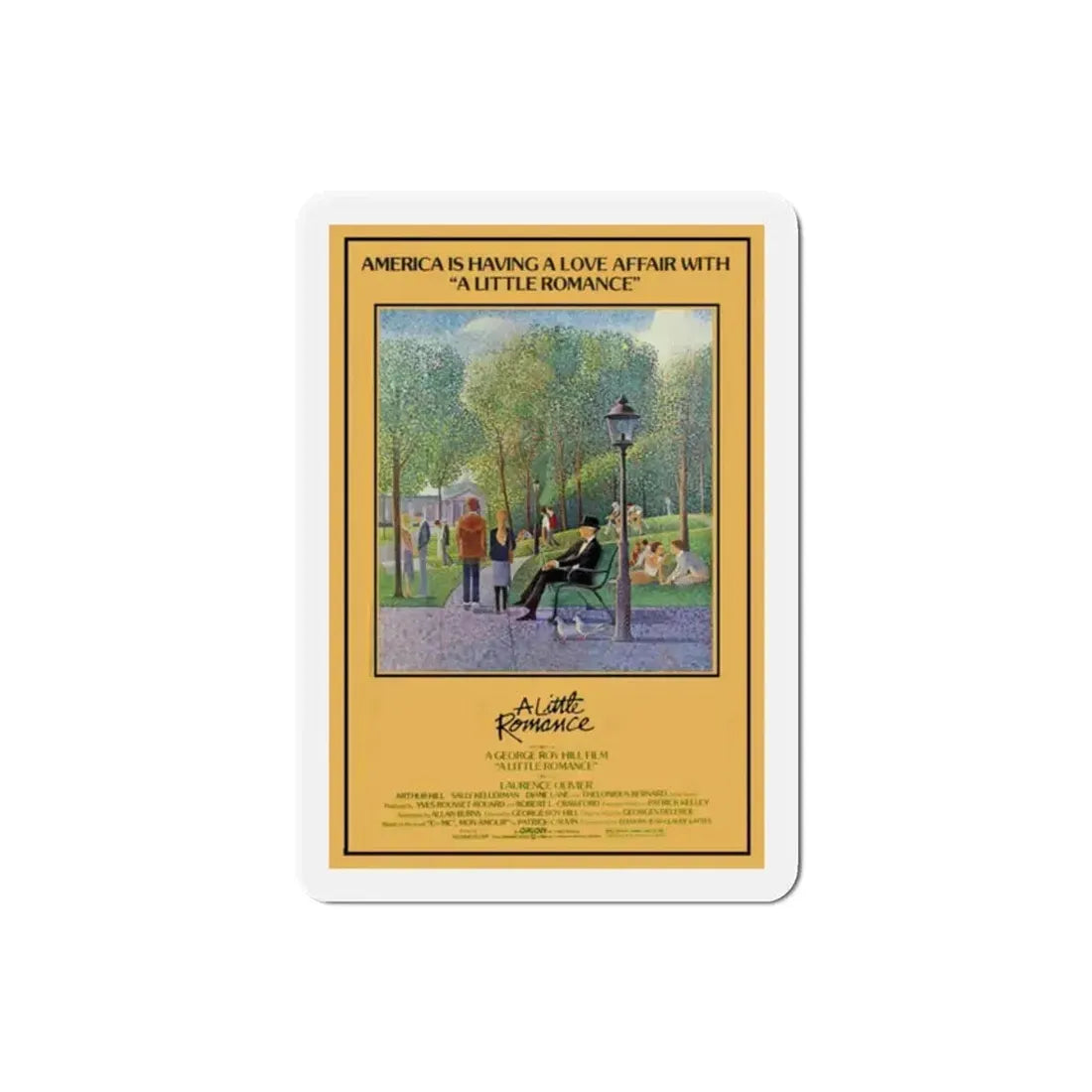 A Little Romance 1979 Movie Poster Refrigerator Magnet - The Sticker Space