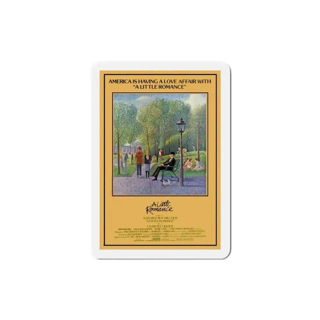 A Little Romance 1979 Movie Poster Refrigerator Magnet - The Sticker Space