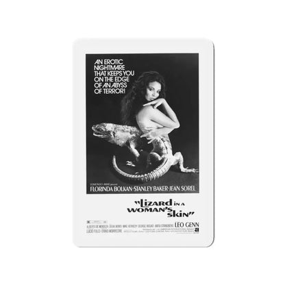 A LIZARD IN A WOMANS SKIN 1971 Movie Poster - Refrigerator Magnet - The Sticker Space