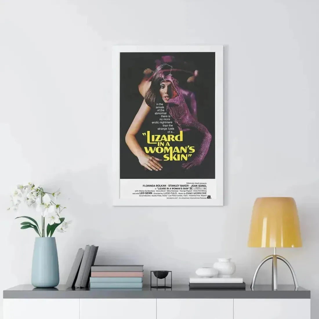 A LIZARD IN A WOMANS SKIN (2) 1971 - Framed Movie Poster - The Sticker Space