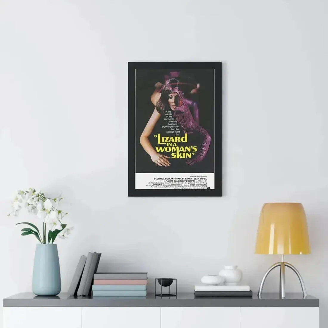 A LIZARD IN A WOMANS SKIN (2) 1971 - Framed Movie Poster - The Sticker Space