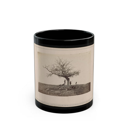 A Lone Grave On Battle-Field Of Antietam (U.S. Civil War) Black Coffee Mug