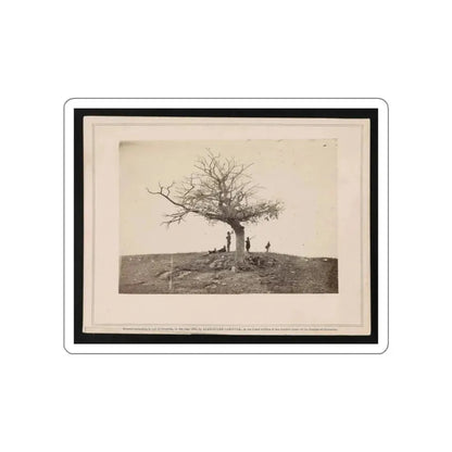A Lone Grave On Battle-Field Of Antietam (U.S. Civil War) STICKER Vinyl Die-Cut Decal - The Sticker Space