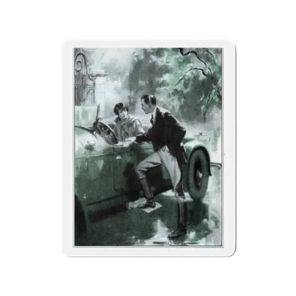 A Man Under Authority (1), McCalls magazine, November 1925 (Magazine Illustration) Refrigerator Magnet 2 Inch - The Sticker Space