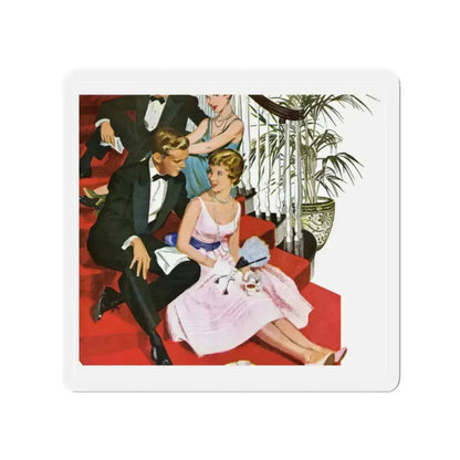 A Minority Report by Margaret Cousins, Good Housekeeping magazine, 1951 (Magazine Illustration) Refrigerator Magnet - The Sticker Space