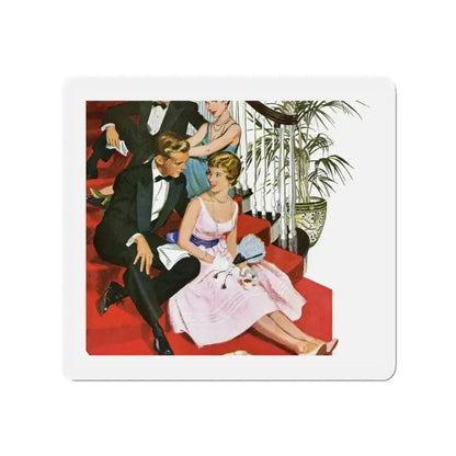 A Minority Report by Margaret Cousins, Good Housekeeping magazine, 1951 (Magazine Illustration) Refrigerator Magnet - The Sticker Space