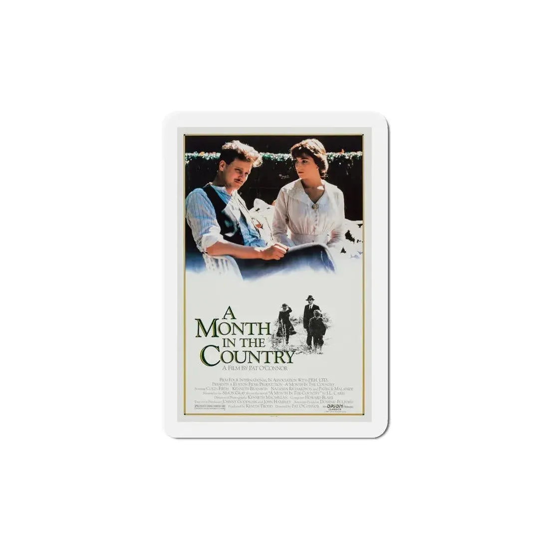 A Month in the Country 1988 Movie Poster Refrigerator Magnet - The Sticker Space