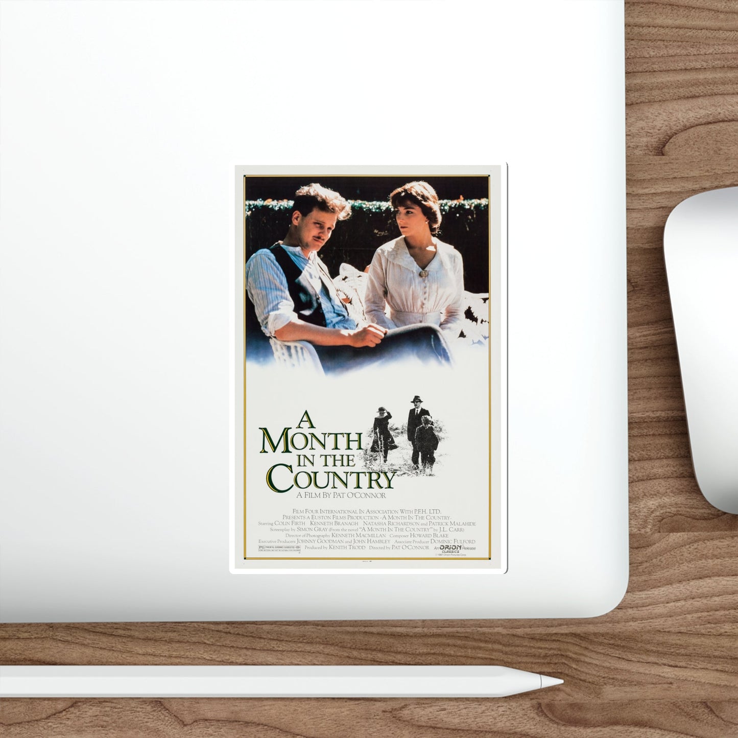 A Month in the Country 1988 Movie Poster STICKER Vinyl Die-Cut Decal-The Sticker Space