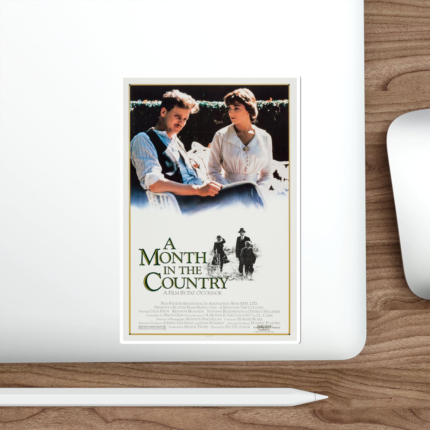 A Month in the Country 1988 Movie Poster STICKER Vinyl Die-Cut Decal-The Sticker Space