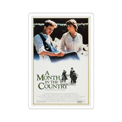 A Month in the Country 1988 Movie Poster STICKER Vinyl Die-Cut Decal - The Sticker Space
