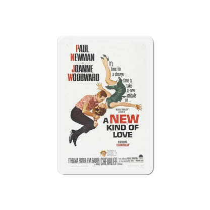 A New Kind of Love 1963 Movie Poster Refrigerator Magnet 2 Inch - The Sticker Space