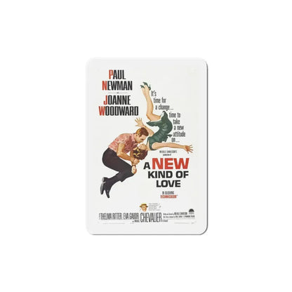 A New Kind of Love 1963 Movie Poster Refrigerator Magnet - The Sticker Space