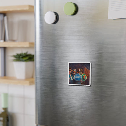 A New York Street Gang, Life magazine cover, September 9, 1957 (Magazine Illustration) Refrigerator Magnet-The Sticker Space