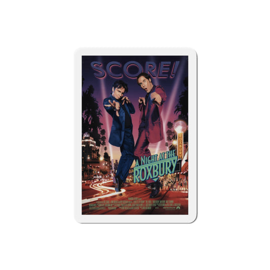 A Night at the Roxbury 1998 Movie Poster Die-Cut Magnet-2" x 2"-The Sticker Space