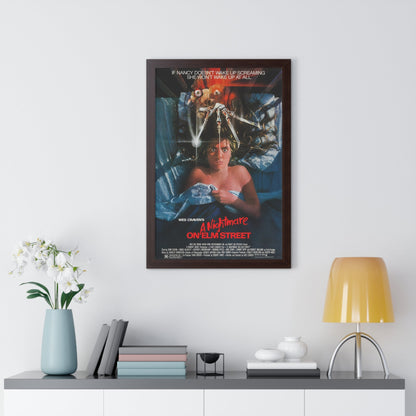 A NIGHTMARE ON ELM STREET 1984 - Framed Movie Poster-The Sticker Space