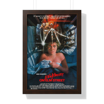 A NIGHTMARE ON ELM STREET 1984 - Framed Movie Poster-16″ x 24″-The Sticker Space